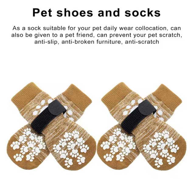 Paw Power Non-Slip Pet Socks