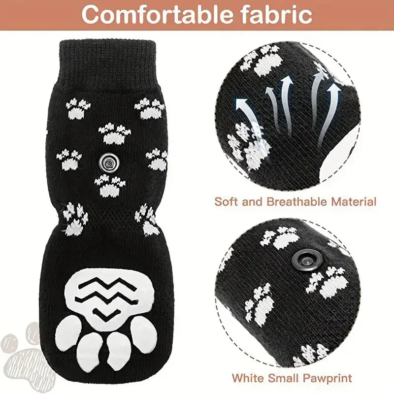 Paw Power Non-Slip Pet Socks